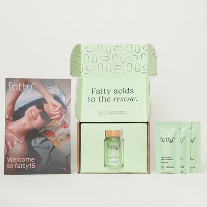 Fatty15 C15:0 Pentadecanoic Acid Supplement The Longevity Nutrient 3X Cellular Benefits of Fish Oil EPA Omega 3 Supplements - Liver Support & Mitochondrial Health